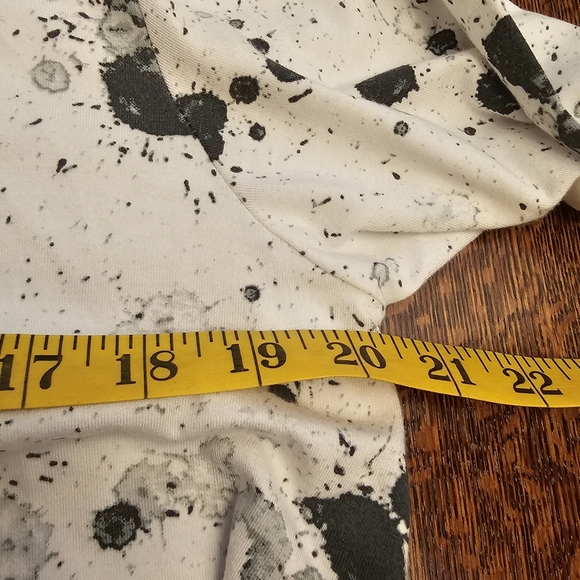 Snapdragon & Twig Paint Splatter Button Front Swing Tunic - Picture 11 of 12